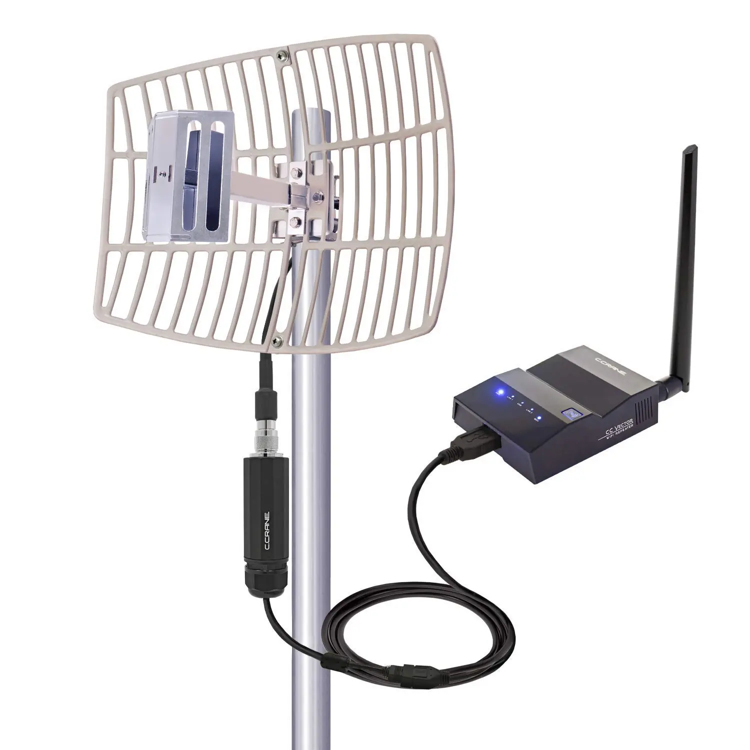 Antenas WiFi: Amplificando tu Señal y Conectando tu Mundo - Qué es una antena receptora de señal WiFi antena de wi-fi y receptor - Qué es una antena receptora de señal WiFi