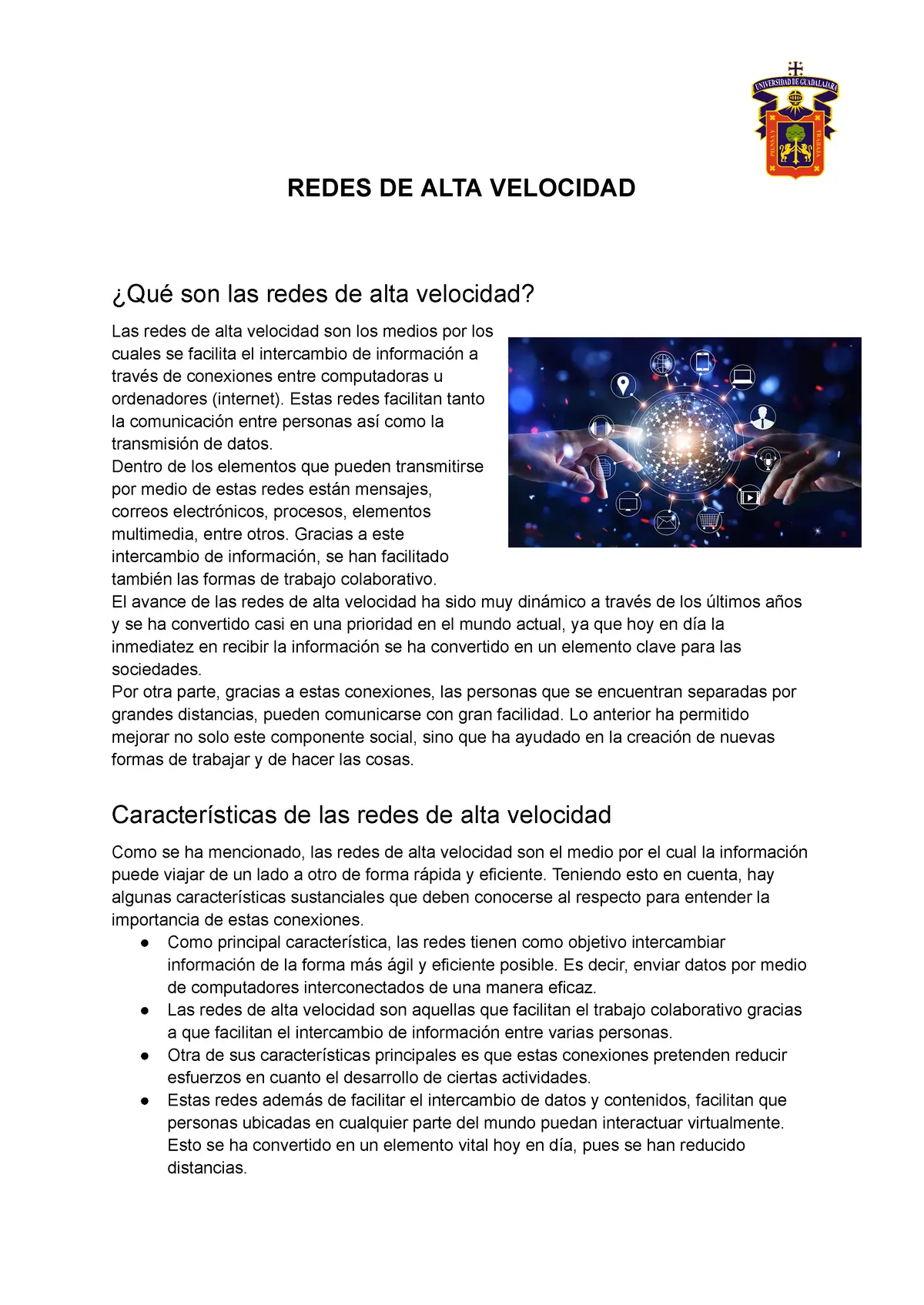evolucion de la velocidad de internet - Qué es una red de alta velocidad