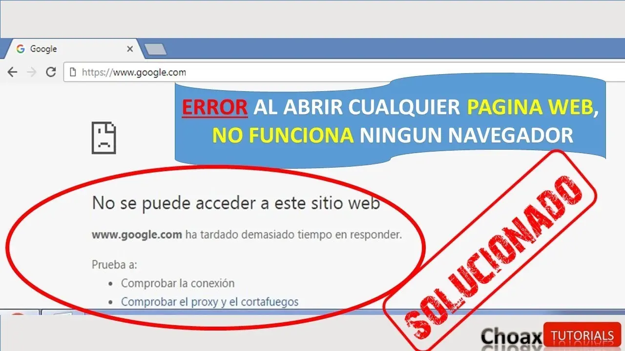 porque no puedo ingresar a paginas de internet - Qué hacer si Chrome no me deja acceder a una página