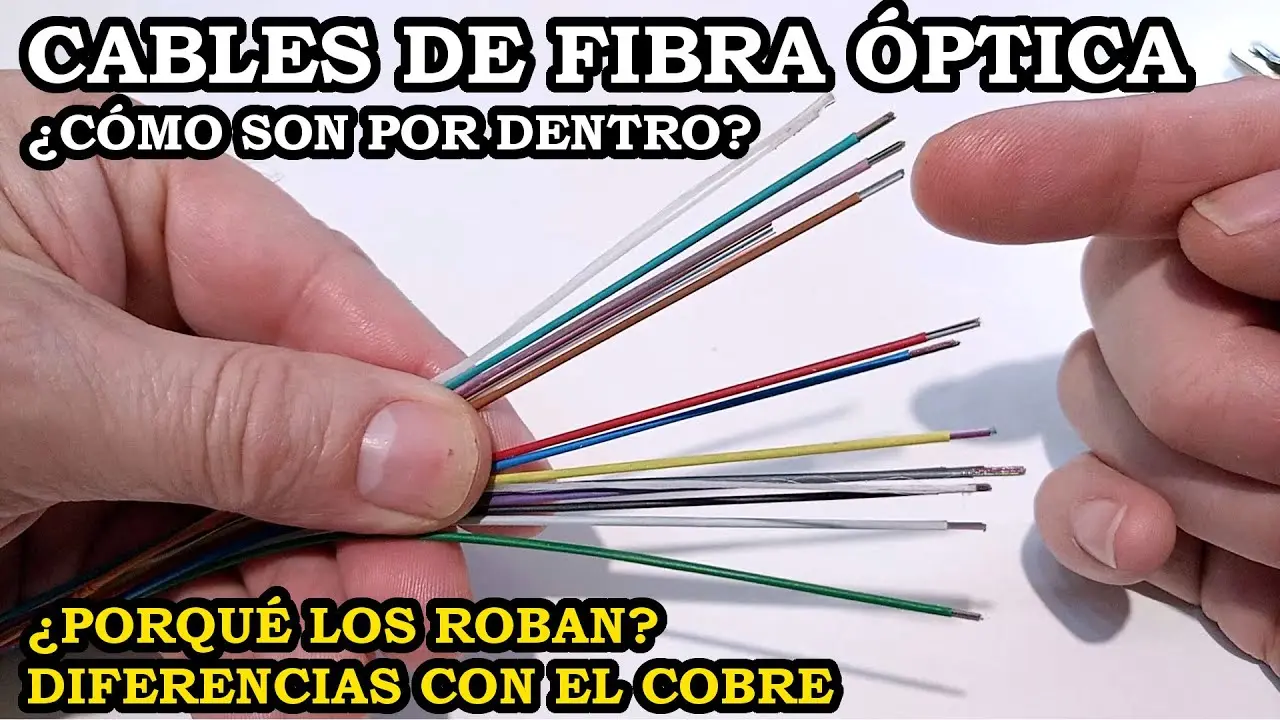 cable de fibra optica internet por dentro - Qué hay dentro de un cable de fibra óptica