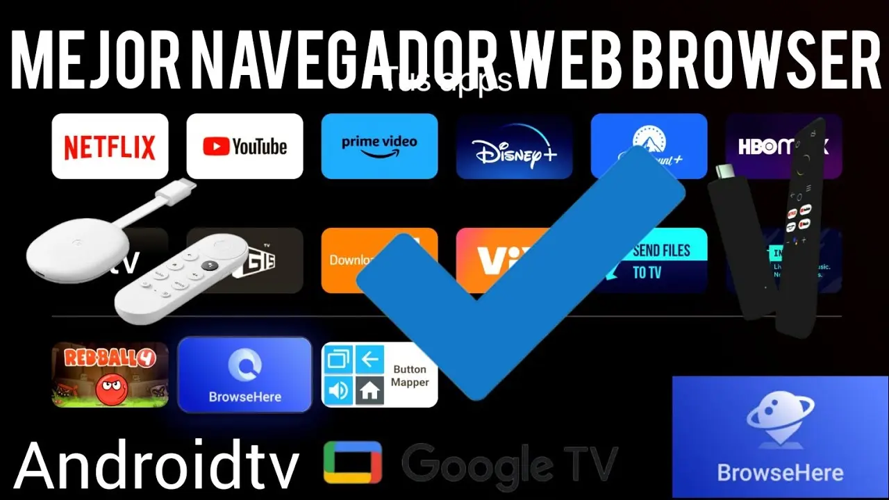 navegador de internet para tv - Qué navegador instalar en Google TV