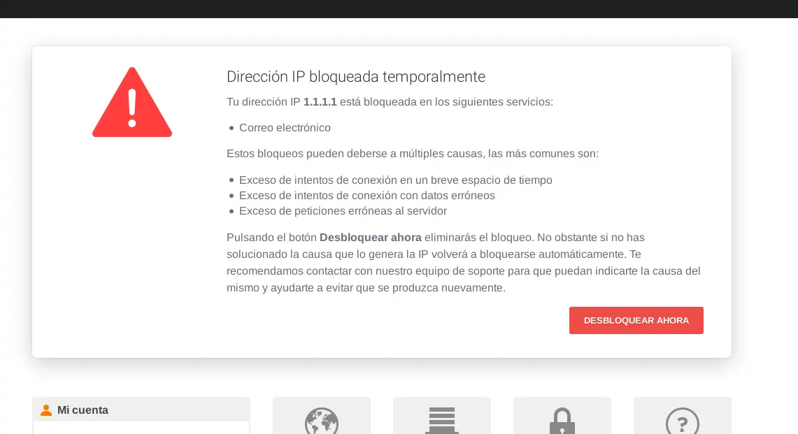 como.desbloquear ip de wi fi - Qué pasa si te bloquean la IP