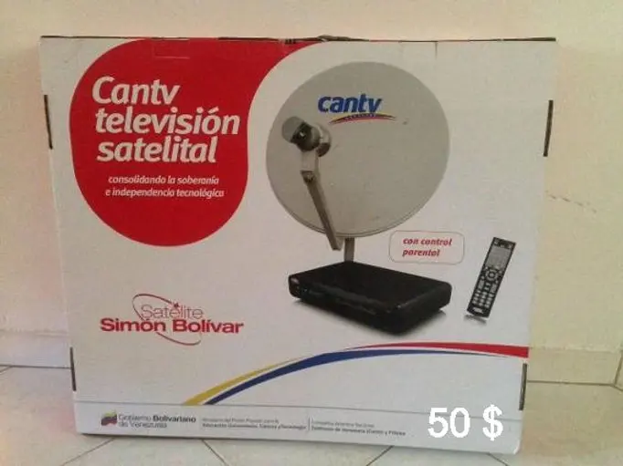 antena de internet satelital cantv - Qué pasó con Cantv satelital en Venezuela