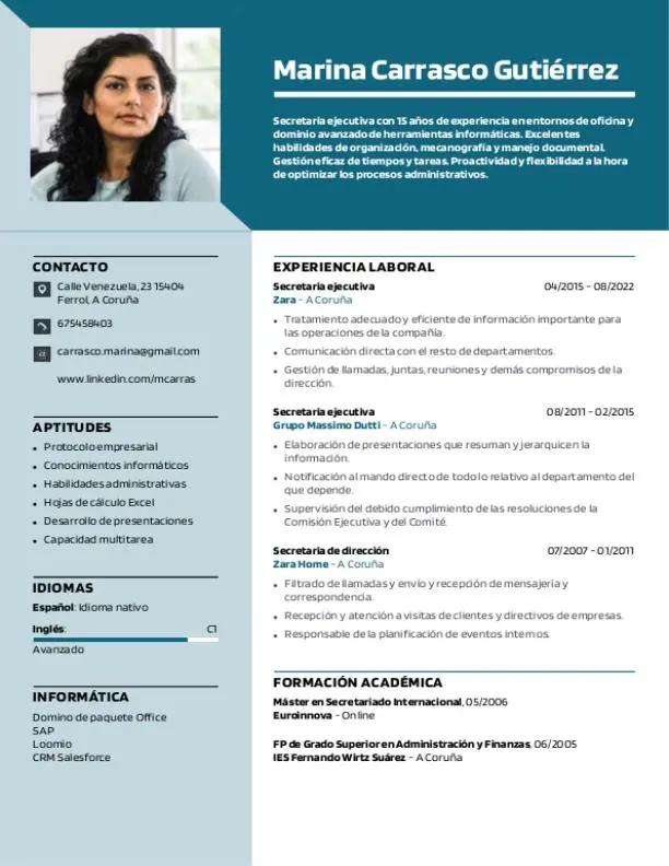 cv personal telefonia - Qué poner en un CV para que te contraten