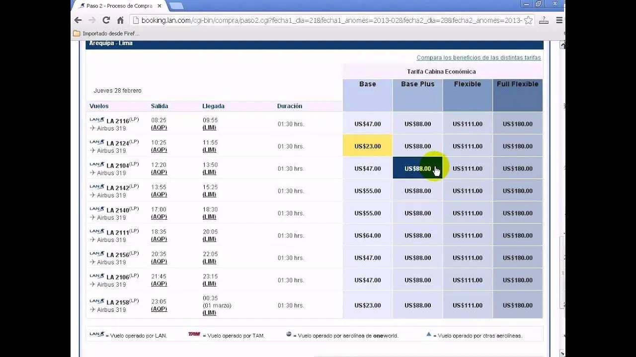 pasaje de lan a wi fi - Qué programa bajar para ver vídeos en avion de Latam