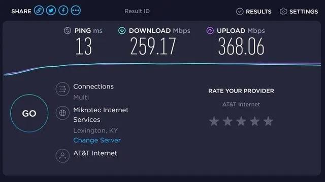 ookla test de velocidad adsl vdsl o cable - Qué puerto usa Speedtest