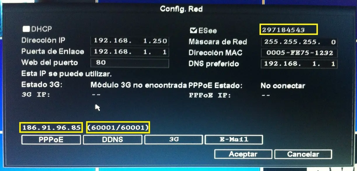 conexion de dvr a internet - Qué puertos usan los DVR