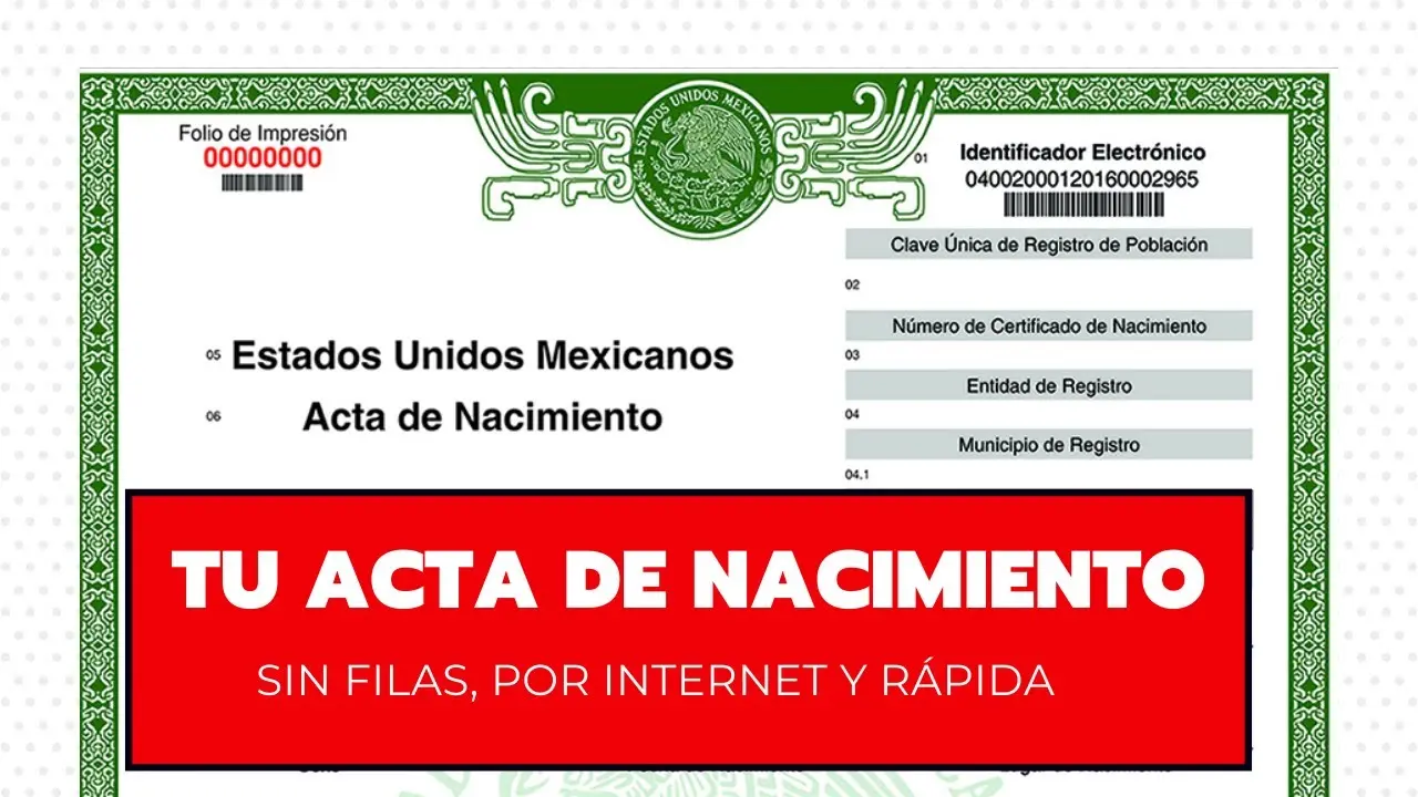 como actualizar la partida de nacimiento por internet - Qué quiere decir partida de nacimiento actualizada