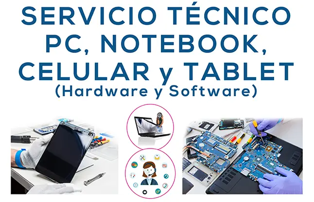 servicio tecnico en telefonia y pc - Qué se hace en un servicio técnico de computadoras