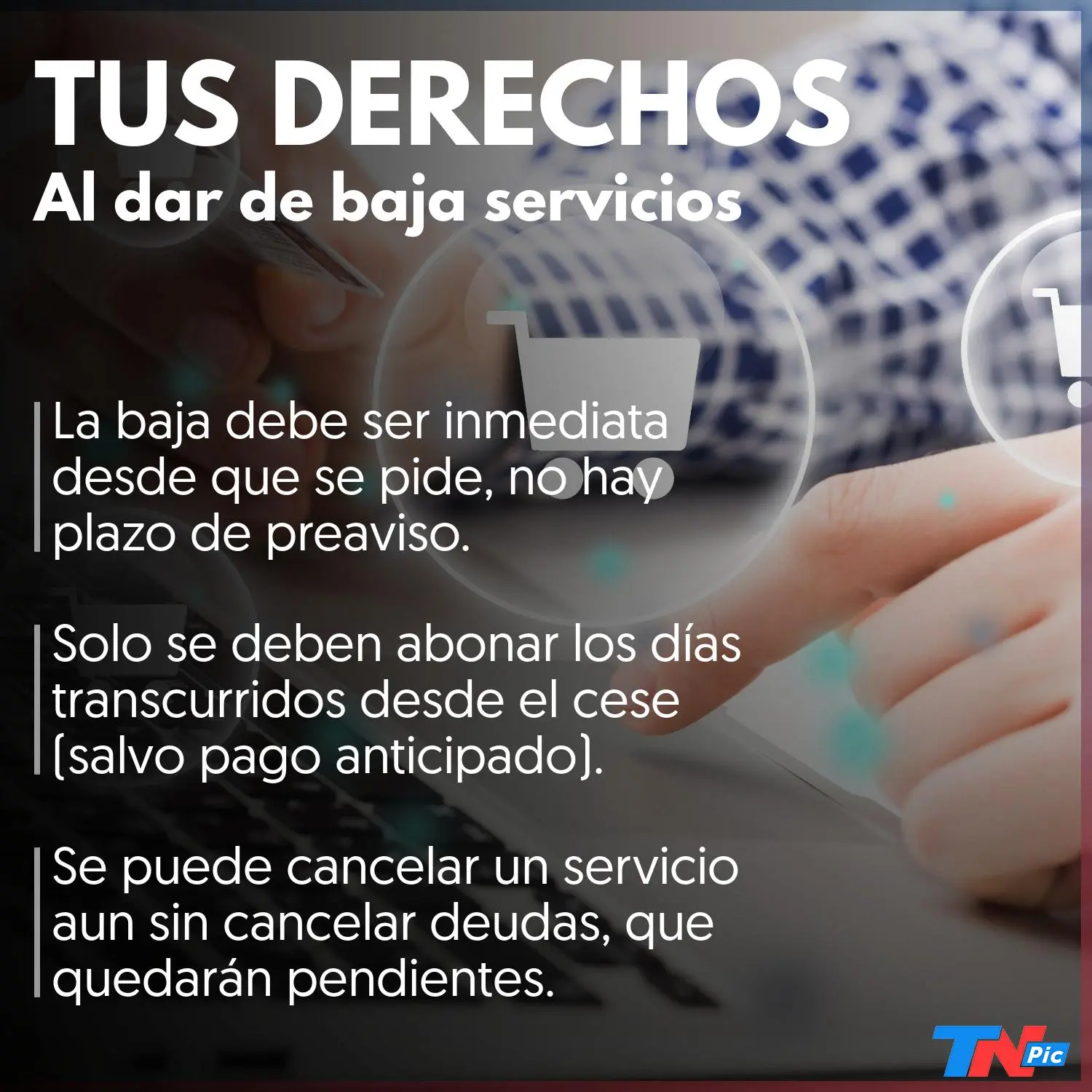 baja telefonia corresponde pagar - Qué significa dar de baja el servicio