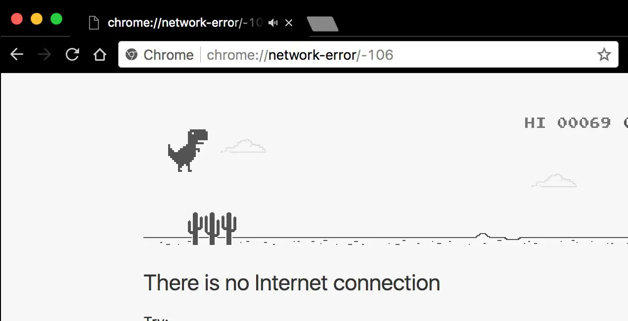no wifi dinosaur - Qué significa el dinosaurio cuando no hay Internet