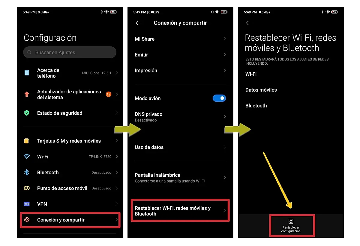 porque me sale un signo de admiracion en el internet - Qué significa el signo de admiracion al lado del Wi-Fi