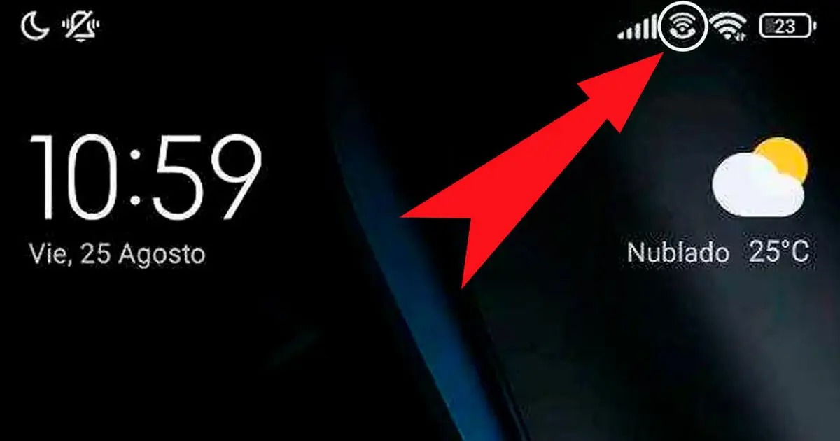 android sigbifi ado icono telefono con wi fi - Qué significa el símbolo de un teléfono en el celular
