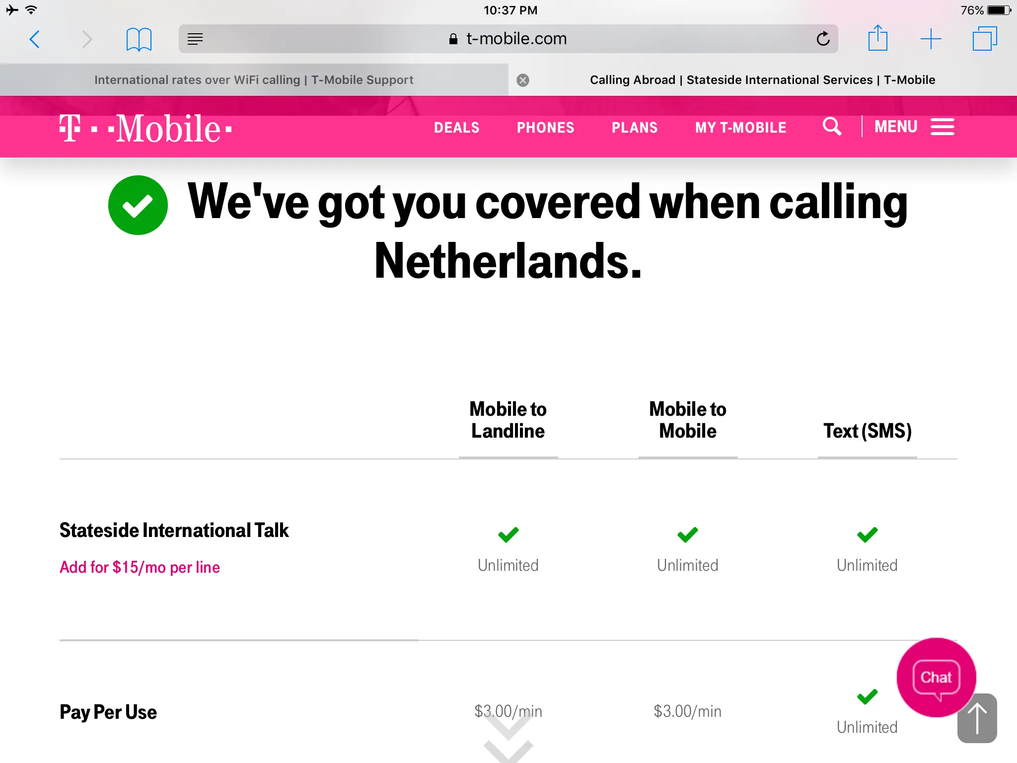 t mobile wifi calling international - Qué son las llamadas wifi en roaming internacional