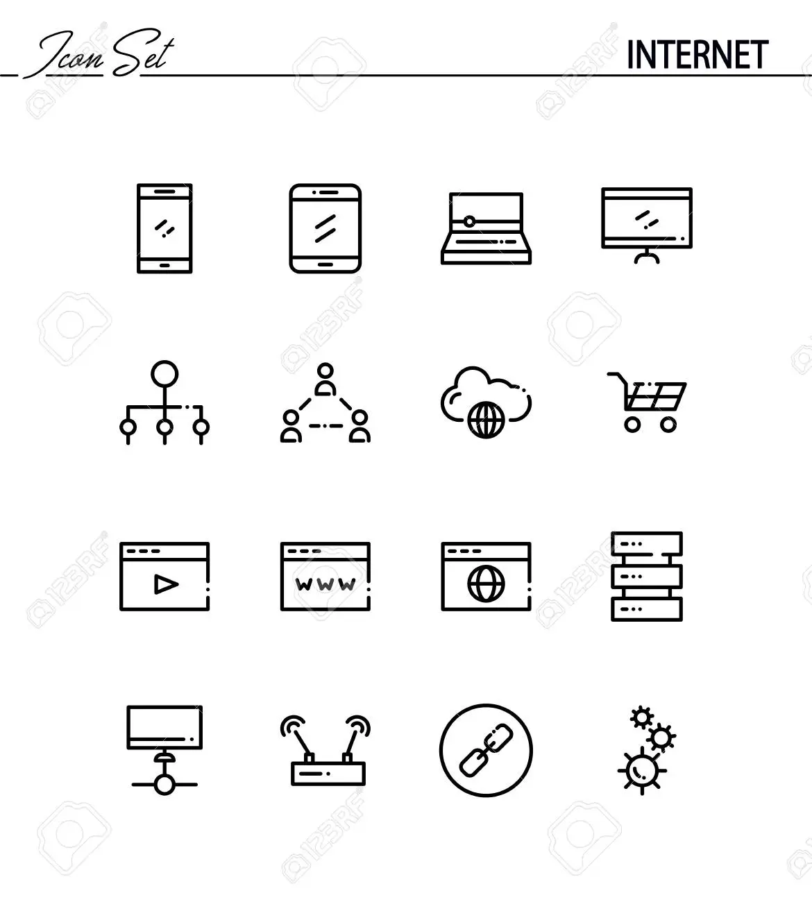 simbologia de internet - Qué tipo de simbología existen