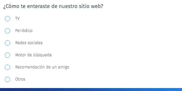 encuesta de compras por internet - Qué tipos de preguntas se pueden utilizar en una encuesta online