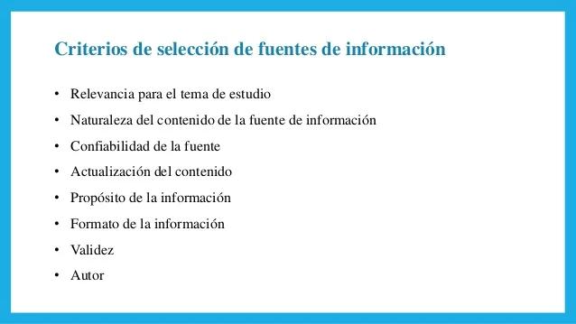 cuáles son las fuentes de información de internet - Qué y cuáles son las fuentes de información