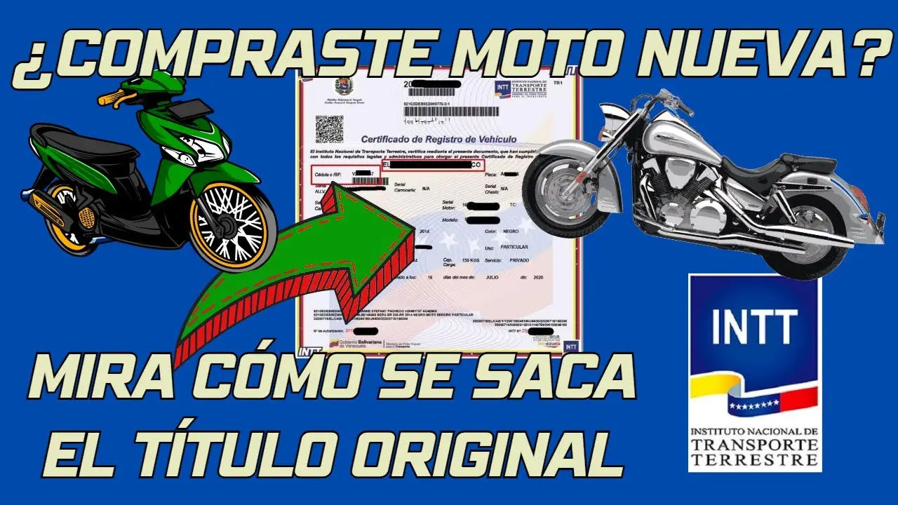 Comprar un Título de Moto por Internet: Tutorial Completa y Consultas Habituales - Quién paga el cambio de nombre de una moto titulo de moto por internet - Quién paga el cambio de nombre de una moto
