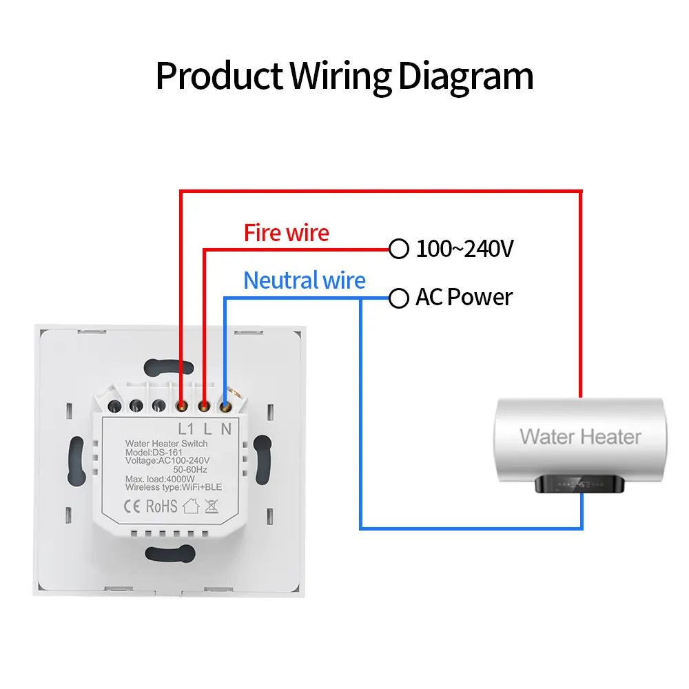 wi fi electric switch water heater - What does a WiFi water heater do