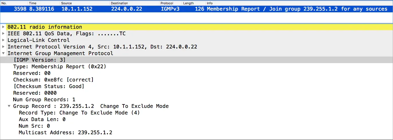 multicast rate wifi - What is multicast mode in WIFI