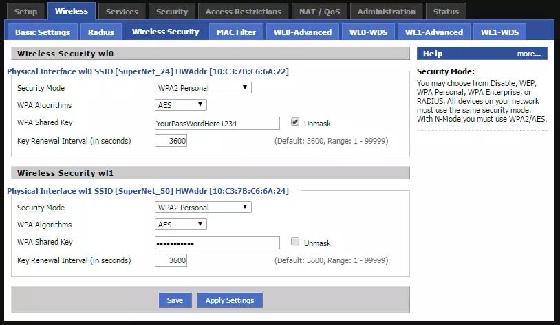 dd wrt default wifi password - What is the default WIFI password