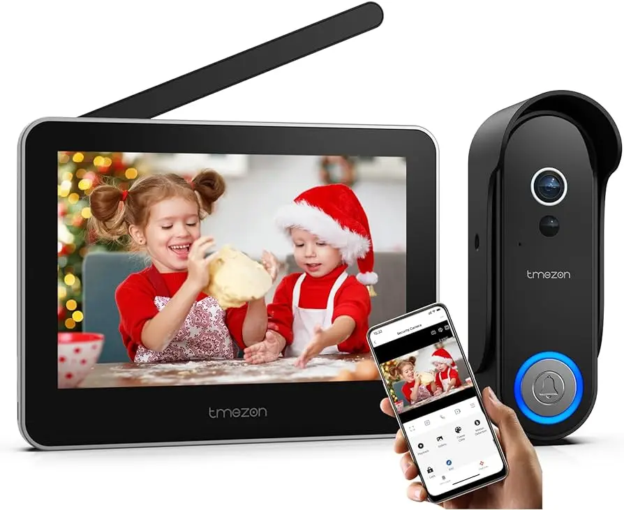 wifi door intercom system - What is the difference between doorbell and intercom