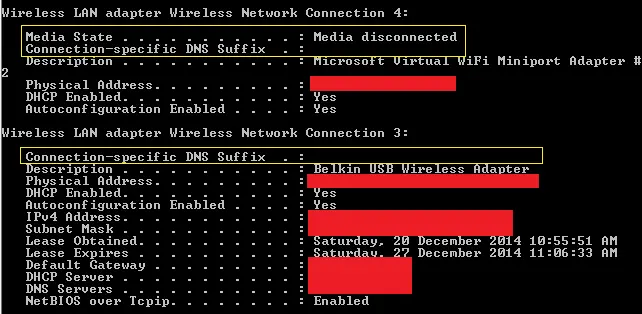 wifi state disconnected - Why is my network state disconnected